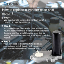 ECCPP Transfer Case Motor 600932 27103455135 Transfer Case Actuator Fit for 2004-2012 BMW X3 2003-2010 BMW X5 2008-2010 BMW X6 Encoder Motor