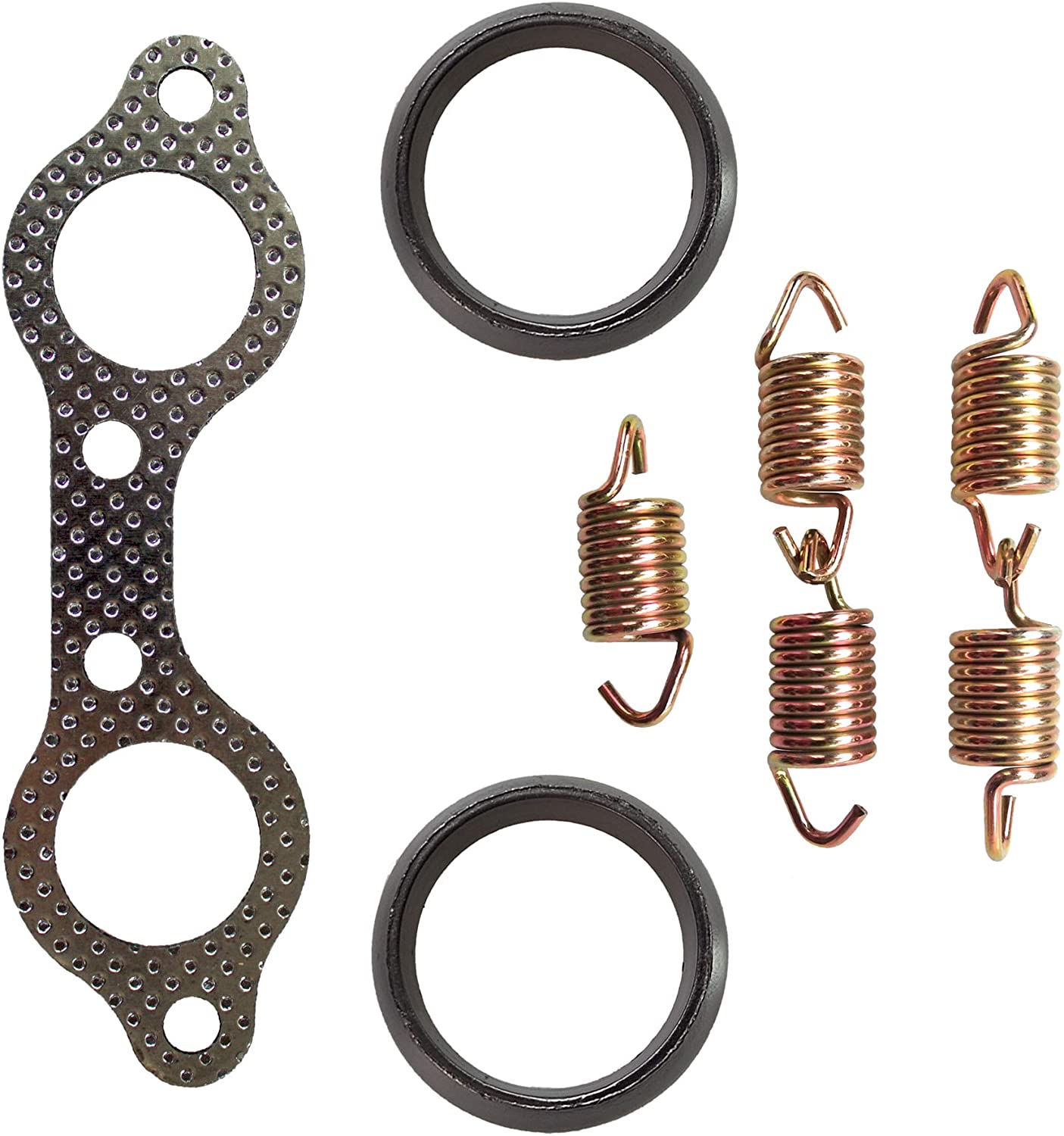 SMOHOOL 5811511 Exhaust Manifold Gasket Spring Rebuild Kit for Polaris Sportsman 600 700 800