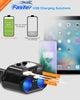 SUPERONE 200W 2-Socket Cigarette Lighter Splitter Power Adapter, USB C Car Charger with 18W Power Delivery 3.0 & Quick Charge 3.0 for iPhone 12/11/11 Pro/X/8/7, Samsung, Google Pixel and More