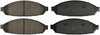KFE KFE931-104 Ultra Quiet Advanced Premium Ceramic Brake Pad Front Set Compatible with: 2003-2011 Ford Crown Victoria; Lincoln Town Car; Mercury Grand Marquis, Marauder