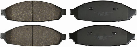 KFE KFE931-104 Ultra Quiet Advanced Premium Ceramic Brake Pad Front Set Compatible with: 2003-2011 Ford Crown Victoria; Lincoln Town Car; Mercury Grand Marquis, Marauder