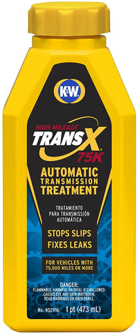 K&W 402916x6 Trans-X High Mileage Automatic Transmission Treatment - 16 Fl Oz