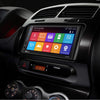 P.L.Z MP-800 Car Entertainment Multimedia System – 7 Inch Double Din HD Touchscreen Monitor Car Stereo – MP5 Player Bluetooth Car Radio Receiver – Supports Rear Front View Camera, MP3, USB, AUX