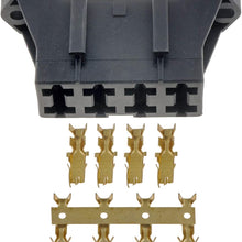 Dorman 85668 Black Fuse Block Holds 4 Blade Fuses