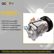 OCPTY Air conditioner Compressor Compatible for Acura MDX CO 10840C