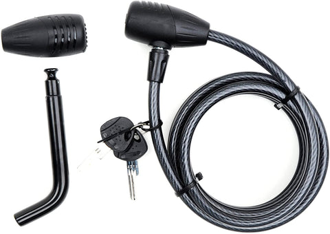 Hollywood Racks Bike Rack Keyed Locking Cable and Hitch Lock