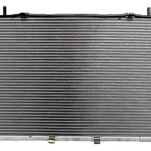 TUPARTS Radiator2795 Fit For 2005-2007 for C-hrysler Town & Country 2005-2007 for C-hrysler Voyager 2005-2007 for D-odge Caravan 2005-2007 for D-odge Grand Caravan
