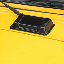 Xotic Tech Black Cowl Hood Vent Scoop Cover Air Vent Accessories for Jeep Wrangler JK TJ 1998-2018