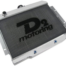 Primecooling Top 3 Row Core All Aluminum Radiator for Jeep CJ5 CJ6 CJ7 1972-86 (GM/Chevy V8 Engine SWAP)