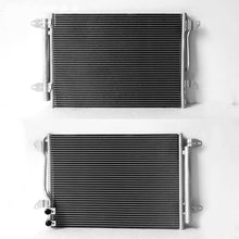 NEW 7-3889 VW3030132 Aluminum A/C AC Condenser Replacement For VW 2011-2015 Jetta 2013-2015 Beetle