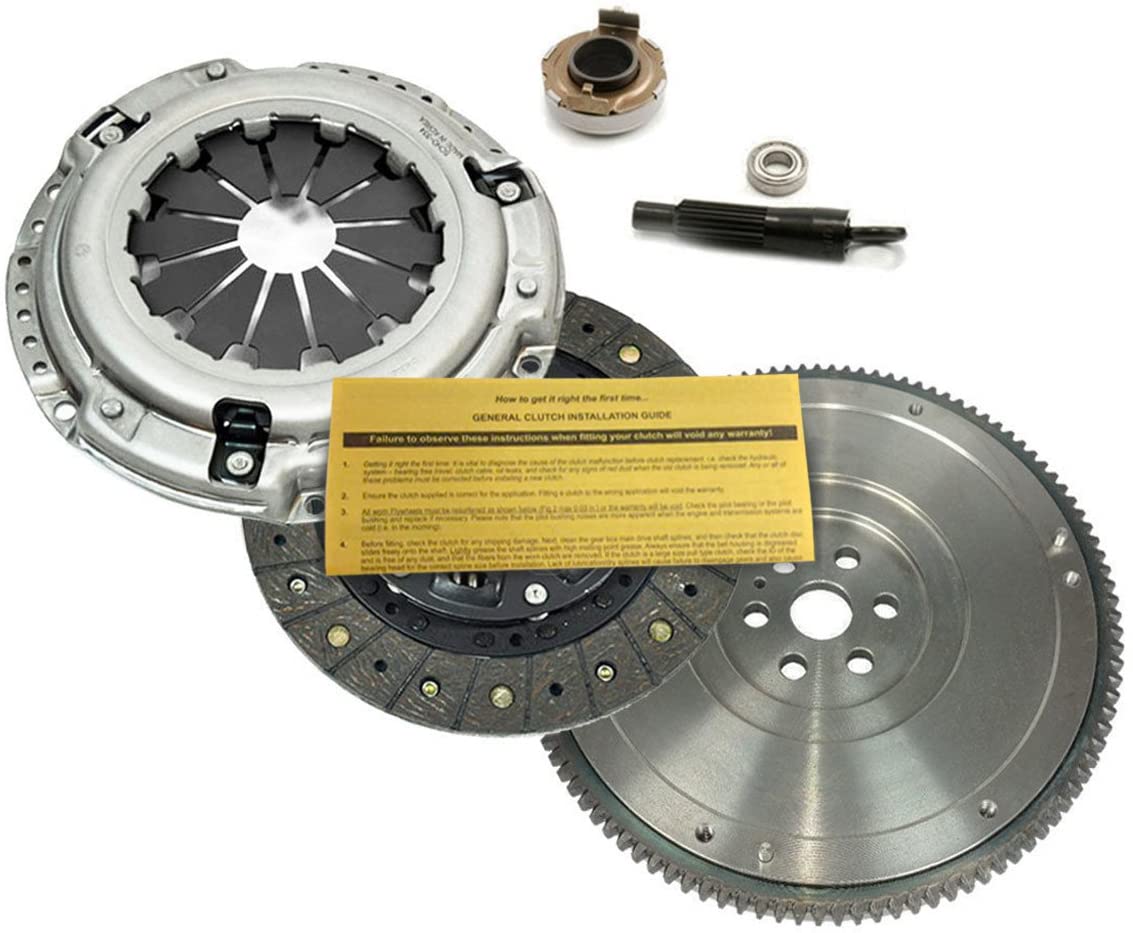EFT PREMIUM CLUTCH KIT&OEM FLYWHEEL 92-05 FOR HONDA CIVIC/DEL SOL SOHC D15 D16 D17