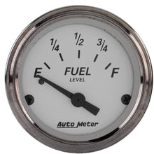 AUTO METER 1904 American Platinum Electric Fuel Level Gauge