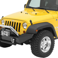 Bestop 4291500 Stainless Steel Grille Guards for Highrock 4X4 Front Bumpers - Jeep 2007-2018 Wrangler 2-Door/4-Door