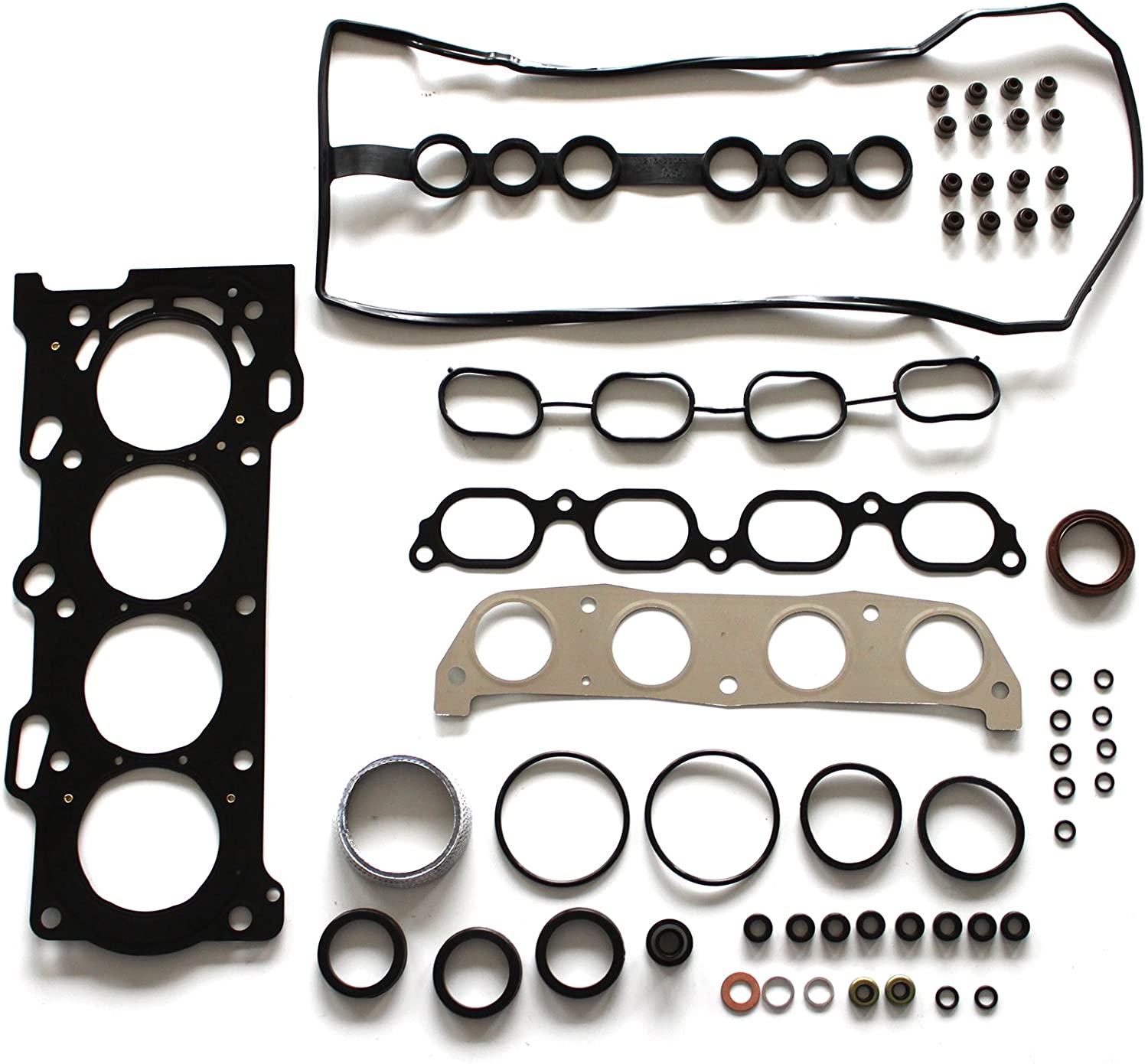 ROADFAR Cylinder Head Gasket Set Kit for Chevrolet for Toyota Corolla Matrix Pontiac Vibe 1.8L 98 99 00 01 02 03 04 05 06 07 08