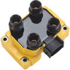 ENA Heavy Duty Ignition Coil Pack of 2 compatible with 89-03 Ford Escort Ranger Mazda 626 B2500 Mercury Cougar Mountaineer 1.9L 2.0L 2.3L 2.5L 4.6L 5.0L