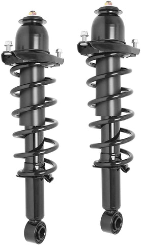 DTA 60189-2 Rear Complete Strut Assemblies With Springs and Mounts Compatible with Toyota Corolla 2014-2019 Rear Left and Right
