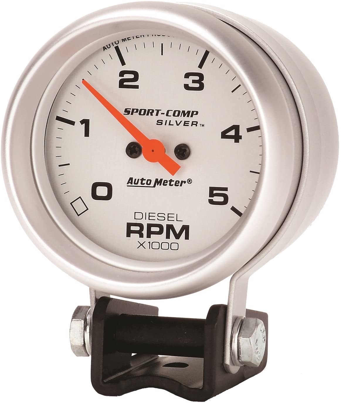 Auto Meter 3788 Sport-Comp Silver Mini Tachometer