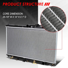 Replacement for 90-96 Honda Accord/Prelude AT OE Style Full Aluminum Core Radiator DPI 19