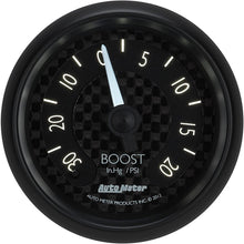 Auto Meter 8001 GT Series Mechanical Boost/Vacuum Gauge