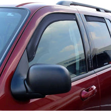 Auto Ventshade 194819 in-Channel Ventvisor Side Window Deflector, 4-Piece Set for 2002-2010 Ford Explorer & Mercury Mountaineer, 2003-2010 Lincoln Aviator