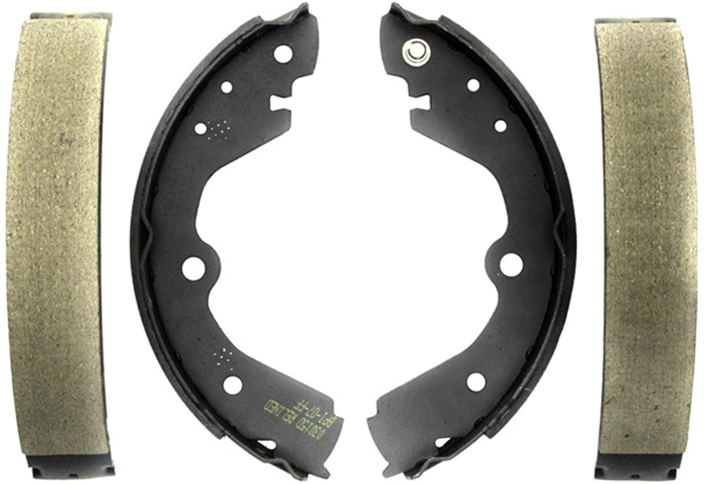 ACDelco 17671B Professional Bonded Rear Drum Brake Shoe Set