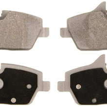 Wagner ThermoQuiet MX1308 Semi-Metallic Disc Pad Set, Front