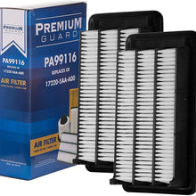 PG Kit Engine Air and Cabin Filter AC1166080| Fits 2016-19 Honda Civic, 2017-19 CR-V