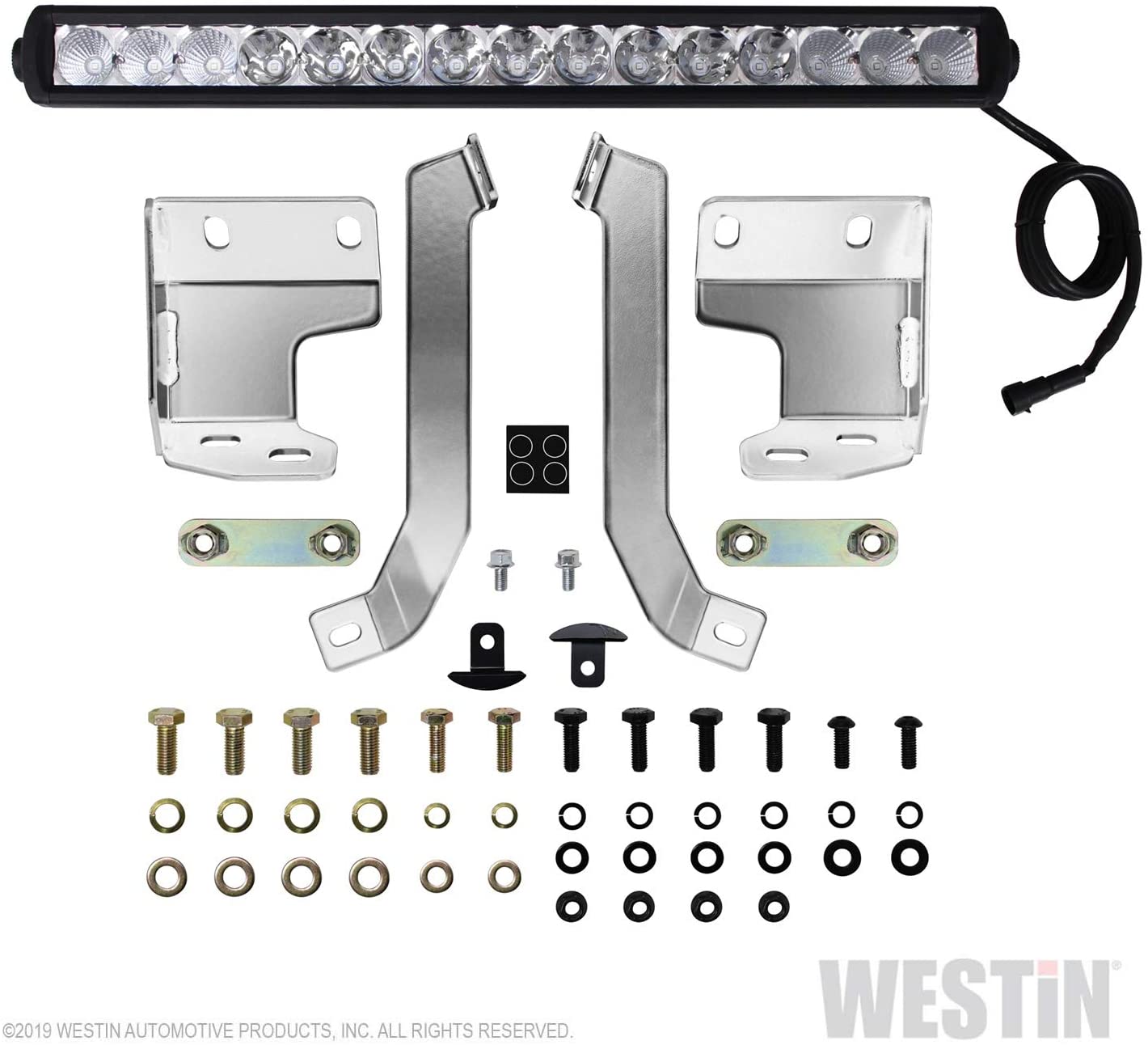 Westin 32-3980L Ultimate LED Bull Bar Chrome Ultimate LED Bull Bar