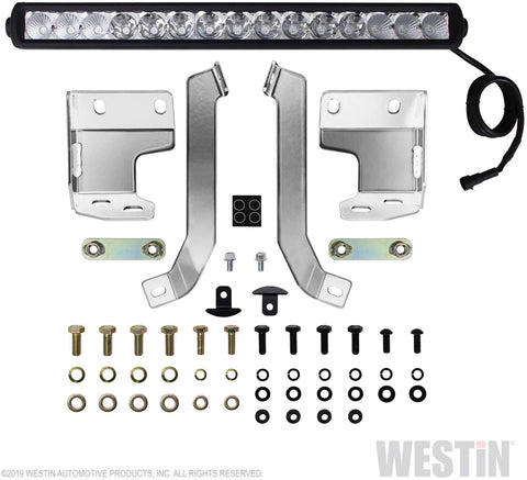 Westin 32-3980L Ultimate LED Bull Bar Chrome Ultimate LED Bull Bar