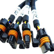 TIKSCIENCE 2Pcs Ignition Coil Harness Kit,Fit for LS1 LS6 Engine Relocation Brackets -Black