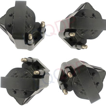 LQQDP Pack of 4 New Ignition Coils on Plug Packs For 90-95 Corvette ZR1 5.7L 93 Cadillac Allante 94-99 DeVille 93-99 Eldorado/Seville 4.6L 95-99 Oldsmobile Aurora 4.0L V8