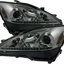 Spyder Auto PRO-YD-LIS06-DRL-BK Lexus Projector Headlight ,Black