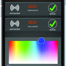 SYLVANIA 9005 ZEVO Connect Hybrid LED Color Changing System for Headlights