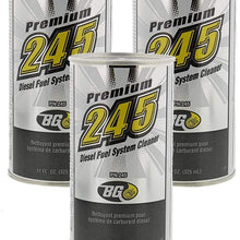 3 cans of BG 245 Premium Diesel Fuel System Cleaner