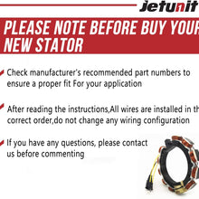 JETUNIT Stator 4Cyl 9Amp For Johnson Evinrude 1988-1998 65-115HP 583340 583536 763767 173-3536