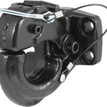 CURT 48215 Pintle Hook Hitch 30,000 lbs, Fits 2-1/2 to 3-Inch Lunette Ring, Mount Required
