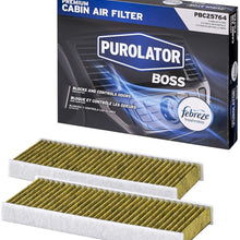 Purolator PBC25764 PurolatorBOSS Premium Cabin Air Filter with Febreze Freshness