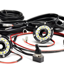KC HiLiTES 355 Cyclone LED Universal 2-Light Under Hood Wiring Kit (2-Light Kit)