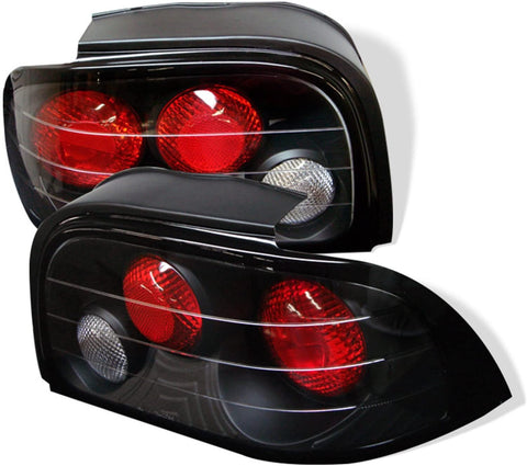 Spyder Ford Mustang 94-95 Altezza Tail Lights - Black
