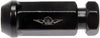 Dorman 712-645AXL M14-1.50 Racing Style XL Wheel Nut for Select Models - Black, 24 Pack