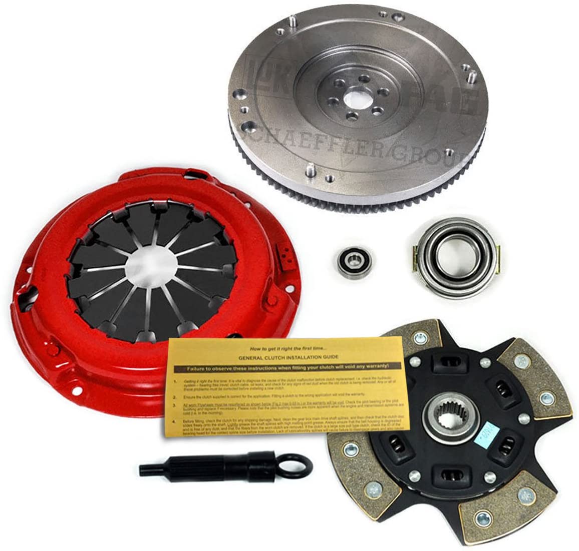 EFT RACING STAGE 3 CLUTCH KIT w HD FLYWHEEL WORKS WITH 89-95 SUZUKI SAMURAI/SIDEKICK 1.3L