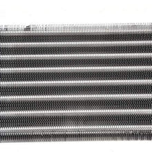 Aramox Oil Cooler Radiator, Car 8 Row Remote Transmission Oil Cooler Kit Auto-Manual Radiator Converter