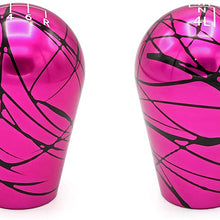 Billetworkz Manual Shift Knob and 4WD Transfer Case Knob for Jeep Wrangler JK/JKU 2007-18