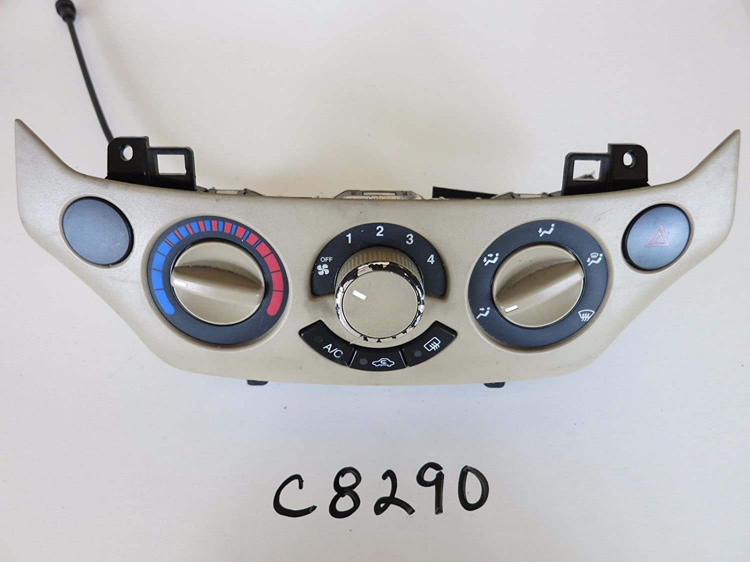 Chevrolet 07 08 09 10 11 Aveo Beige Climate Control Panel Temperature Unit OEM C8290