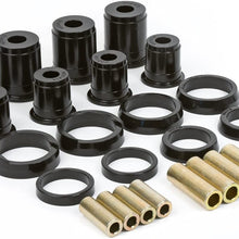 Daystar, Jeep TJ Wrangler Polyurethane Control Arm Bushings Front Stock Arms Only, fits 1997 to 2006 4WD, KJ03006BK, Made in America
