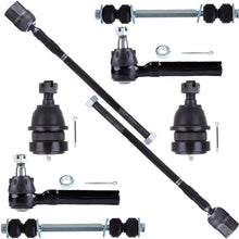 Scitoo Lower Ball Joints Inner Outer Tie Rod Ends Sway Bar Link Kits for Ford Mustang 1994-2004