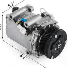 Mophorn CO 21571C 19129935 Universal Air Conditioner A/C Compressor for 2006-2007 Buick Rendezvous 3.5L 60-02973NA