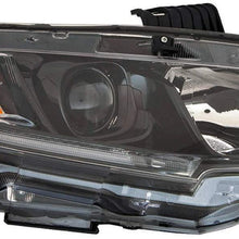 HEADLIGHTSDEPOT Headlight Halogen CAPA Right Passenger Side Compatible With 2019-2020 Honda Civic Sedan