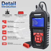 SEEKONE OBD2 Scanner Professional Car OBD II Scanner Auto Diagnostic Fault Code Reader Automotive Check Engine Light Diagnostic EOBD Scan Tool for All OBDII Protocol Cars Since 1996(Enhanced SK860)