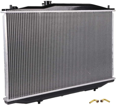 cciyu Radiator 2599 Compatible with Replacement fit for 2003-2004 Honda Accord 2.4L CU2599
